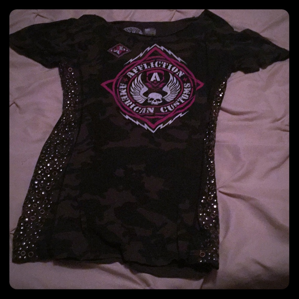Affliction fashion shirt